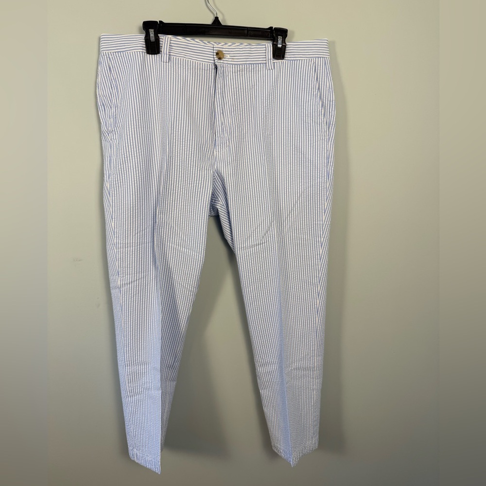 Men's Vineyard Vines Blue and White Pants Size 38 x 30